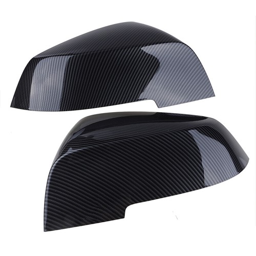 Carbon Fiber Replace Side Wing Mirror Cover Caps for BMW F22 F30 F31 F32 F36 X1 - Picture 3 of 8