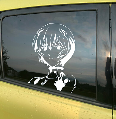 Rei Ayanami Vinyl Car Decal Sticker for Car, Computer - Choose Size and Color