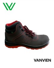VANVIEN new safety toe work shoes for men, all weather resistant.