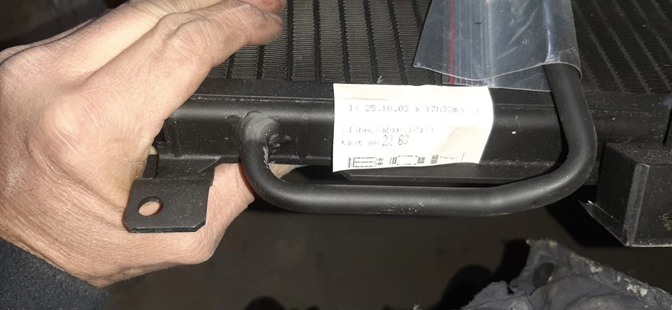 TSP0225067/1 CONDENSATORE CLIMATIZZATORE DELPHI PER SAAB 900-CABRIO 1985-- - Изображение 3 из 4