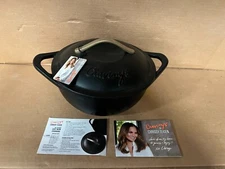 Cravings By Chrissy Teigen 5 Qt Pre-Seasoned Cast Iron Dutch Oven With Lid