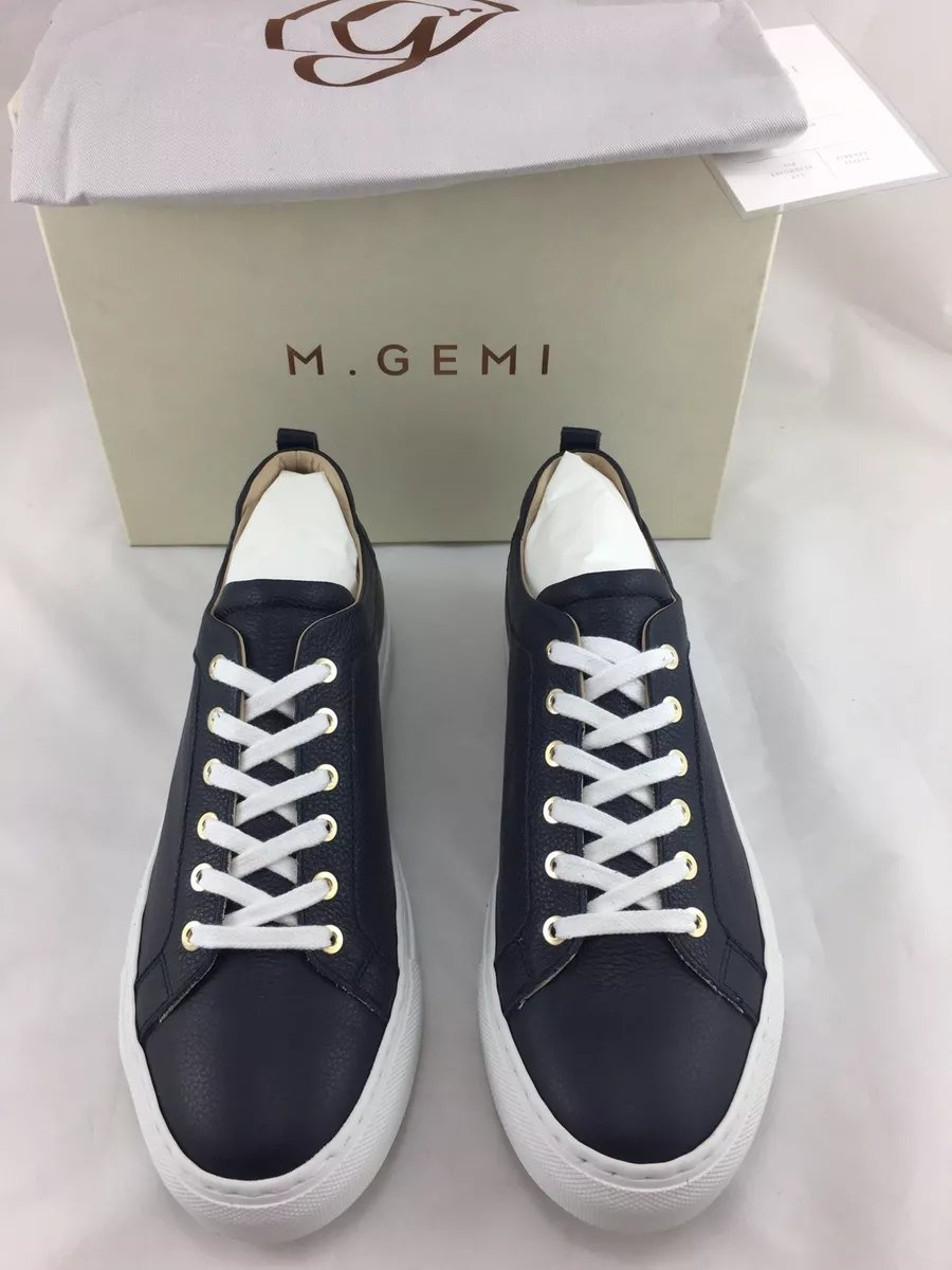 M. GEMI The Palestra Womens Sneaker 42 EU 11 US Navy Tumbled