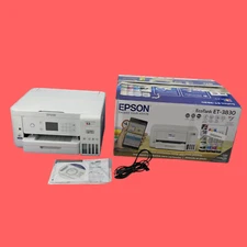 PICKUP Epson EcoTank ET-3830 All-in-One Inkjet Printer White #U7848 (TC)