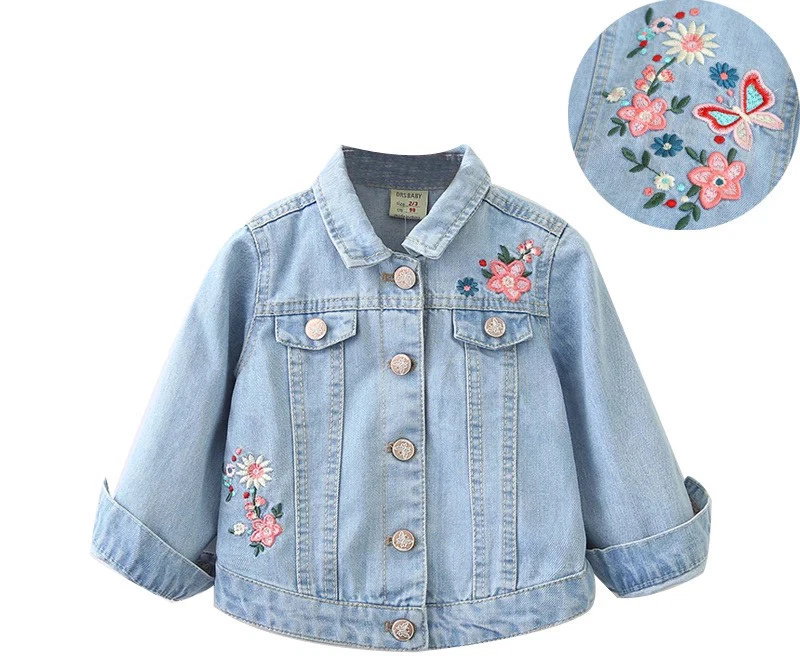 Amazon.com: Oversize Jean Jacket for Girls Kids & Toddler, Girls' Fall  Outfit Denim Jackets Outerwear : Clothing, Shoes & Jewelry