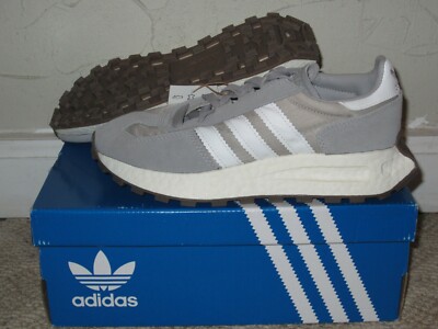adidas Retropy E5 Solid Grey White Black Men's Size 4 NEW! Q47101 2021 Boost