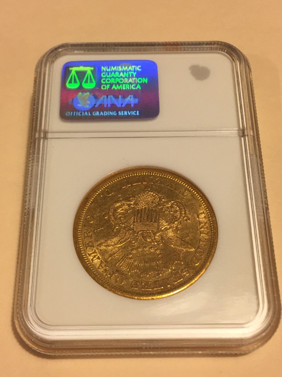 1857-S XF45 NGC Liberty Double Eagle $20 Gold Coin very nice coin