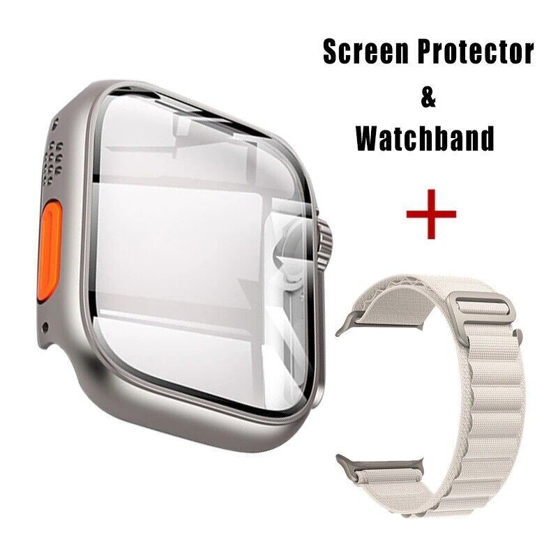 Screen Protector For Apple Watch Appearance Upgrade For iWatch Ultra PC Cover-image
