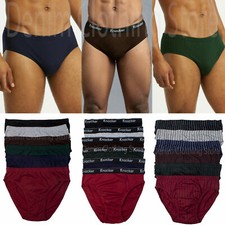 3 6 12 Lot Knocker Mens Bikini Briefs Boxer Underwear Solid, Stripe, TBand S XL