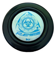 Re Amemiya Blue Jdm Horn Button For Sparco Omp Nardi Steering Wheel
