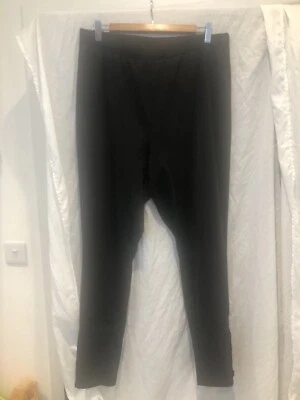 Stunning Full Length Leggings With Wooden Buttons At Ankle 2XL - Image 1 of 4