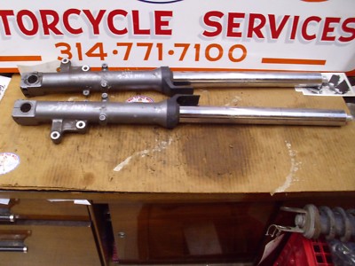 Front Forks, DAMPERS Set L & Rt, 1999 Kawasaki ZX6, Take-offs