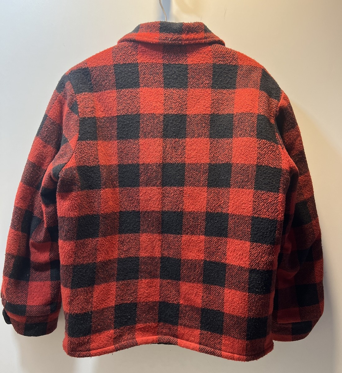 70s WEATHERGUARD by SHANE　バッファローチェックusa製 Vintage 1970s Buffalo Plaid Weatherguard by Shane Flannel