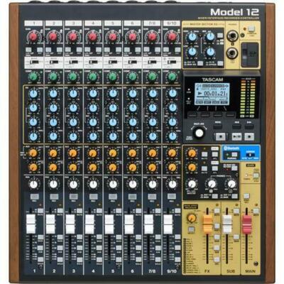 Tascam Model 12 Integrated Interface Mixer Console +FREE Model12 Carry Bag! OPEN