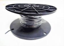 16 GAUGE TFFN TEWN WIRE BLACK 200' FEET 600V COPPER STRANDED GROUND WIRE