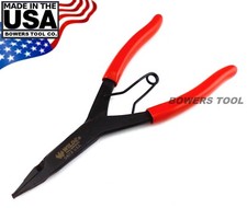 Wilde Tool 9 Straight Lock Ring Pliers External Snap Retaining Black Oxide Usa