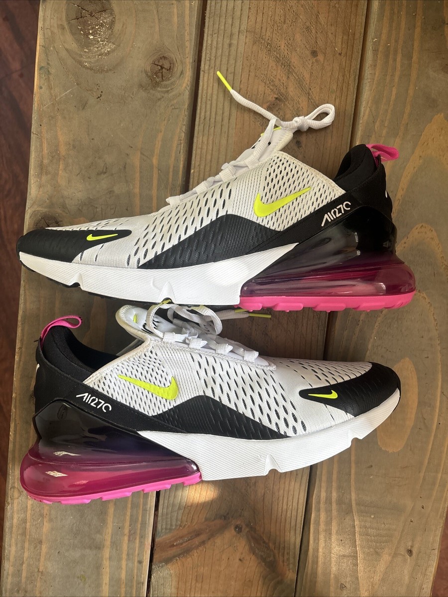 Nike infant air max 270 trainer black / laser fuchsia hot sale