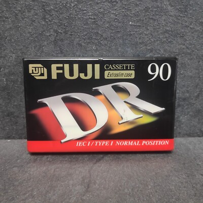 Fuji DR 90 Kassette Cassette Extraslim Case OVP Leerkassette 