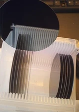 Polished Silicon Wafer -100mm -Cemat Silicon -500um thick - polished one side