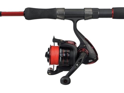 Abu Garcia Rapide Attaque 2,10m/5-20g Perche Combo Barschcombo Kit de Pêche - Photo 3/6