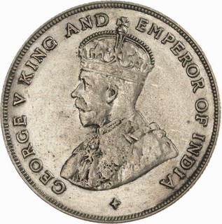 Straits Settlements Malaysia Dollar 1920