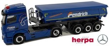 MB Actros St. + Semi-Rqe Muldenkipper "Fendrich Bocholt" - Herpa - Maßstab 1/87 (Ho)