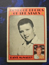 1972 Topps - Boyhood Photos of the Stars Dave McNally #344