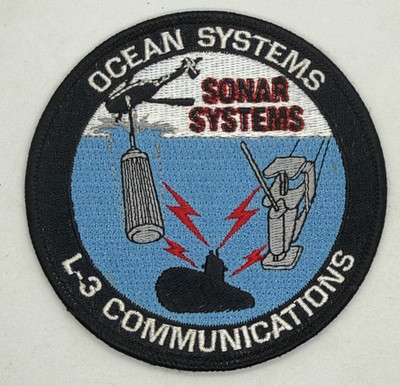 L-3 Communications Ocean Systems Sonar Systems Patch