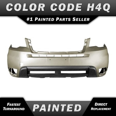 NEW Painted *H4Q Bronze* Front Bumper Cover for 2014-2016 Subaru Forester 2.5L