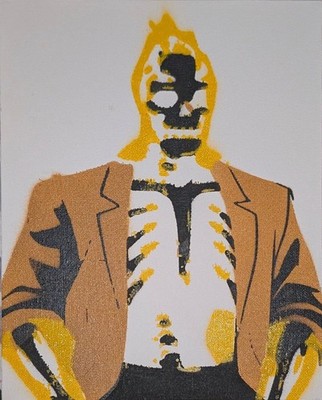 Creature Commandos Spray Paint Art Piece