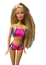 Vintage Barbie Surf City Beach 2000 Y2K Swimsuit B-6