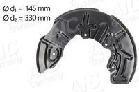 Spritzblech Bremsscheibe AIC 56583 Stahlblech FüR Audi A4 B7 Avant 8ED 8EC B6 ST