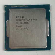 Intel Core i5-4430 4th Gen 3.00GHz 4 Core 4 Thread CPU Processor SR14G LGA1150