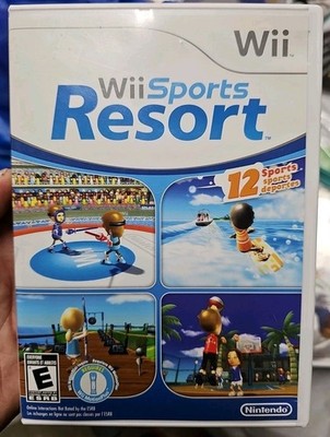 Wii Sports Resort (Nintendo Wii, 2009) CIB Complete Bin VG