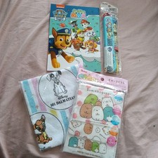 Paw Patrol Coloring Book, Chopsticks, 101 Dalmatians Towel, Sumikko Gurashi