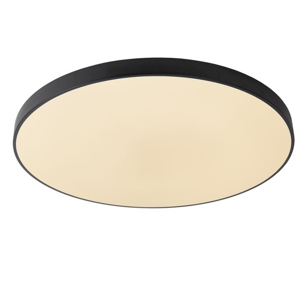 LED Deckenleuchte Schwarz Dimmbar Blendarm Ø80 Cm 2700 K Deckenlampe Esszimmer-image