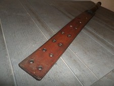tawse/cane genuine dense leather VERY HIGH QUALITY RAZOR FACE with