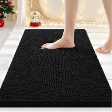 Luxury Chenille Bathroom Rugs 30X20, Extra Soft and Absorbent Shaggy Bath Mat, M
