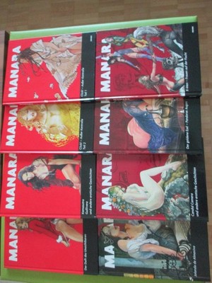 Manara Sonder-Edition 8 Bände Click 1,2 und 6 weitere Neu