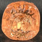 Boyd's Crystal Art Glass LIL ANGEL #11 of 2nd Series CORAL 9-2-08 Glows Signed — photo 10