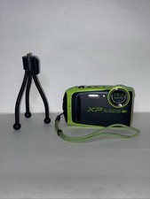 Fujifilm FinePix XP125 Waterproof Digital Camera - Black/Lime Green Works 