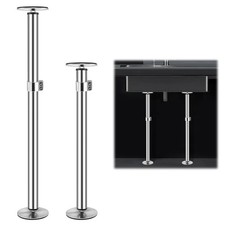 Undermount Sink Brackets Stainless Steel Undermount Sink 17.7  -31.1" 2 Pack 