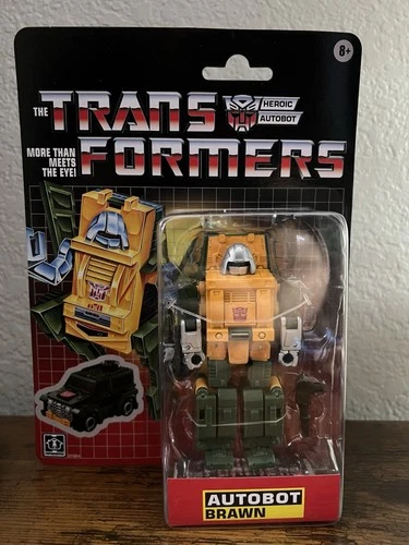 Transformers Brawn G1 Retro Walmart Exclusive Figure: New, Factory Sealed