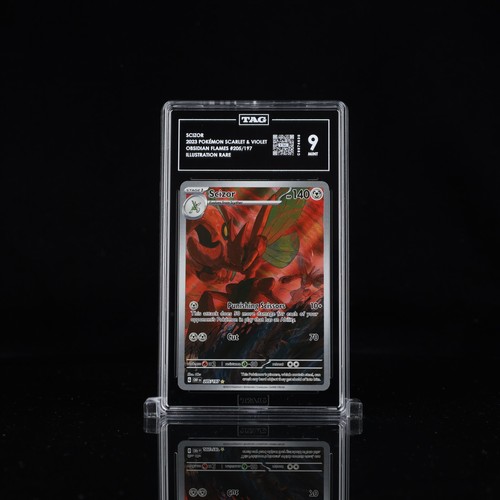 Scizor graded TAG 9 for sale on eBay