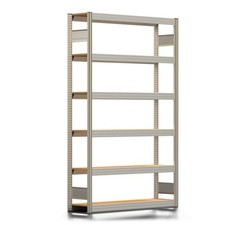 Archivregal, Aktenregal, Steckregal / 2.057 x 1.285 x 300 mm, 6 Böden a 250 kg