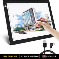 Ultra-Thin A4 LED Tracing Light Pad with Adjustable Brightness, USB Powered