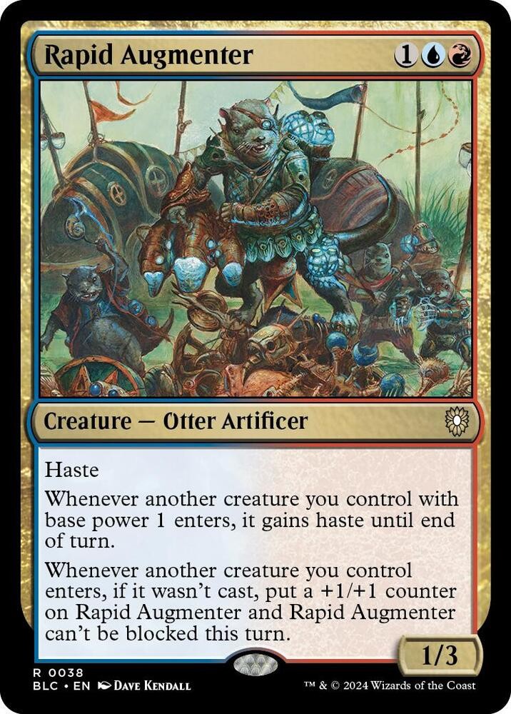 Rapid Augmenter 38 Rare Commander: Bloomburrow Magic: The Gathering Near Mint