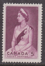 Canada 1964 Queen Elizabeth II 5c Fine Used SG 559 VGC