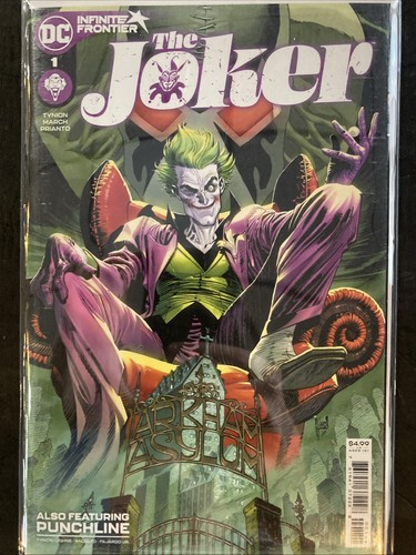 The Joker #1 (May 2021, DC) featuring Punchline, Guillem March cover