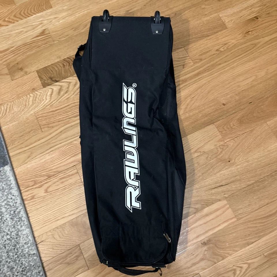 Rawlings PPWB Player Preferred Wheeled Bat Bag Baseball/Softball Embroid #3 - Image 3 of 4