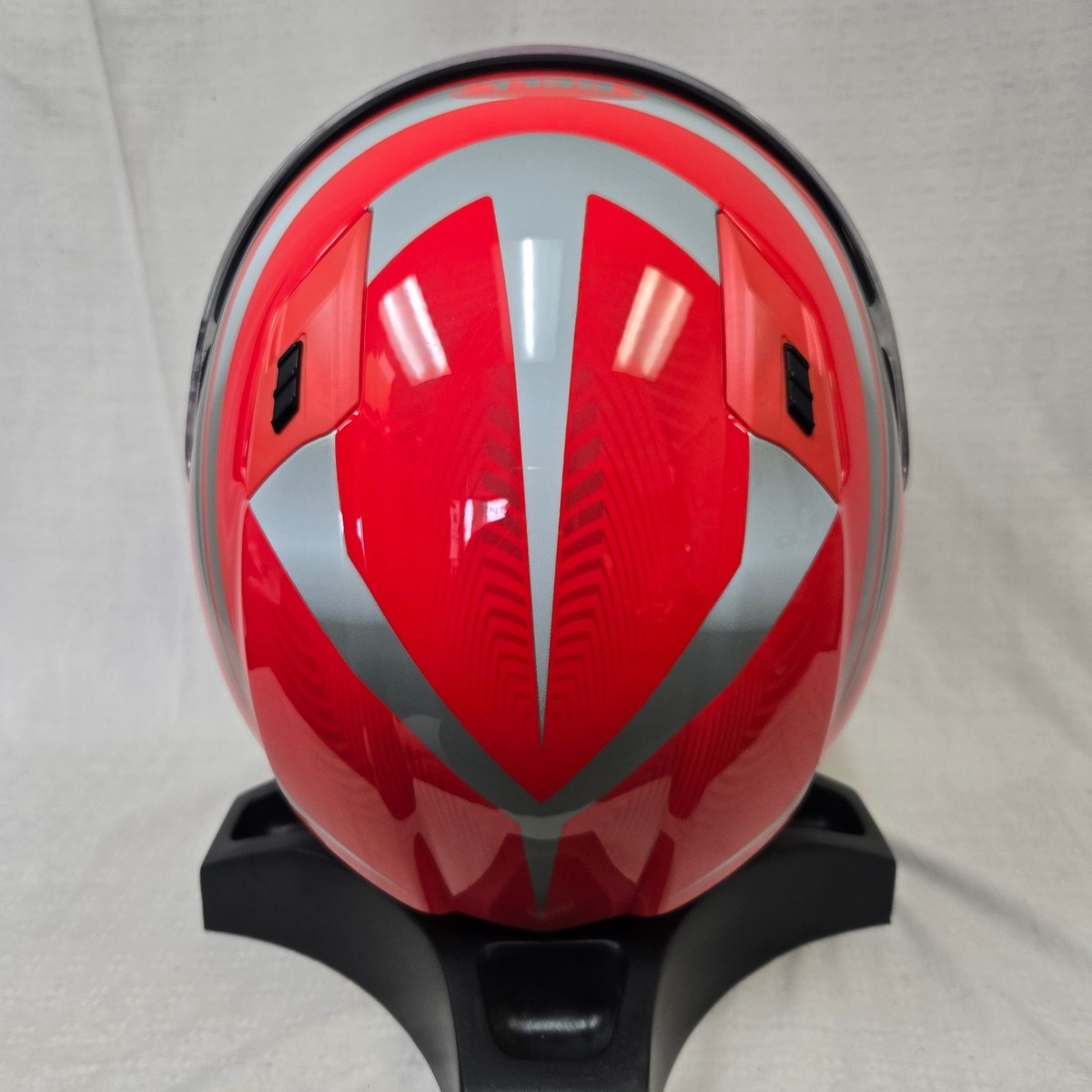 Bell Qualifier Helmets Conduit Red/Silver Medium *CLOSEOUT BLEM